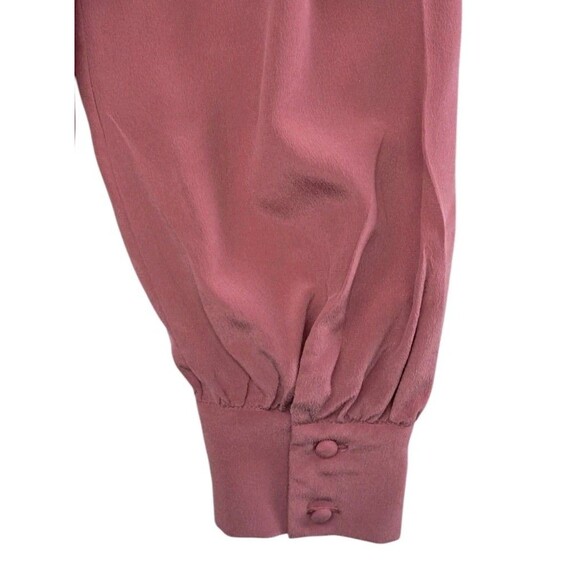 Sezane Pink Ruffle Blouse - Picture 3 of 16